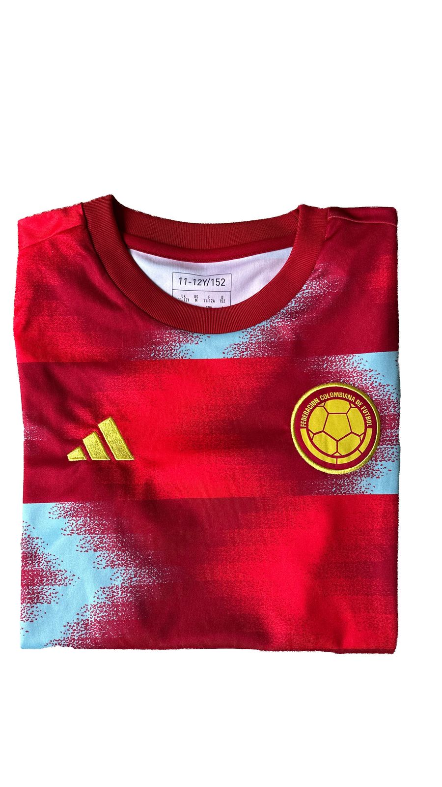 Camiseta original entrenamiento selección Colombia roja niño